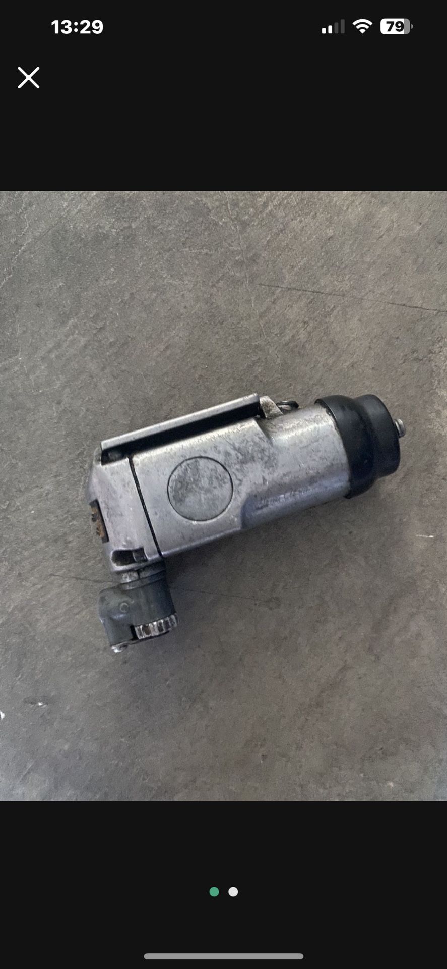 Butterfly Impact Wrench 3/8” Drive Air Pneumatic Variable Torque Tool