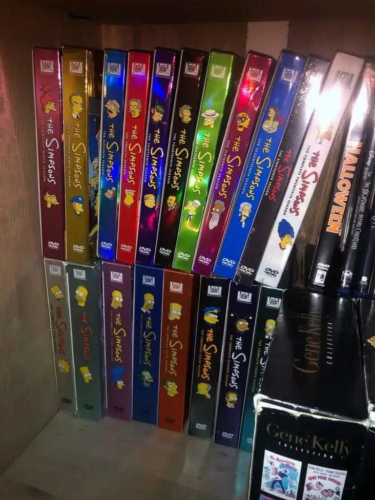 Simpson’s DVDs 1-17; 20