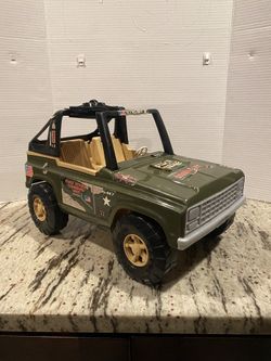 VTG 1980 First Strike Jeep American  Plastic Toys Inc. For GI Joe 12”