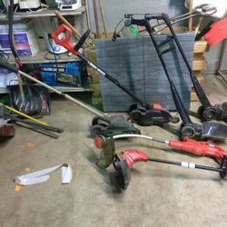 ELECTRIC EDGERS WEEDEATER BLOWER READ DETAILS