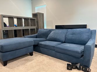 Blue couch