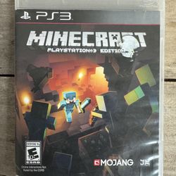 PlayStation PS3 Minecraft Game just $10 xox