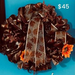 Fall/thanksgiving Wreath 