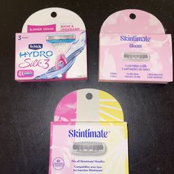 Schick Skintimate Refills $5 each
