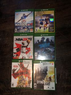 6 Xbox one games