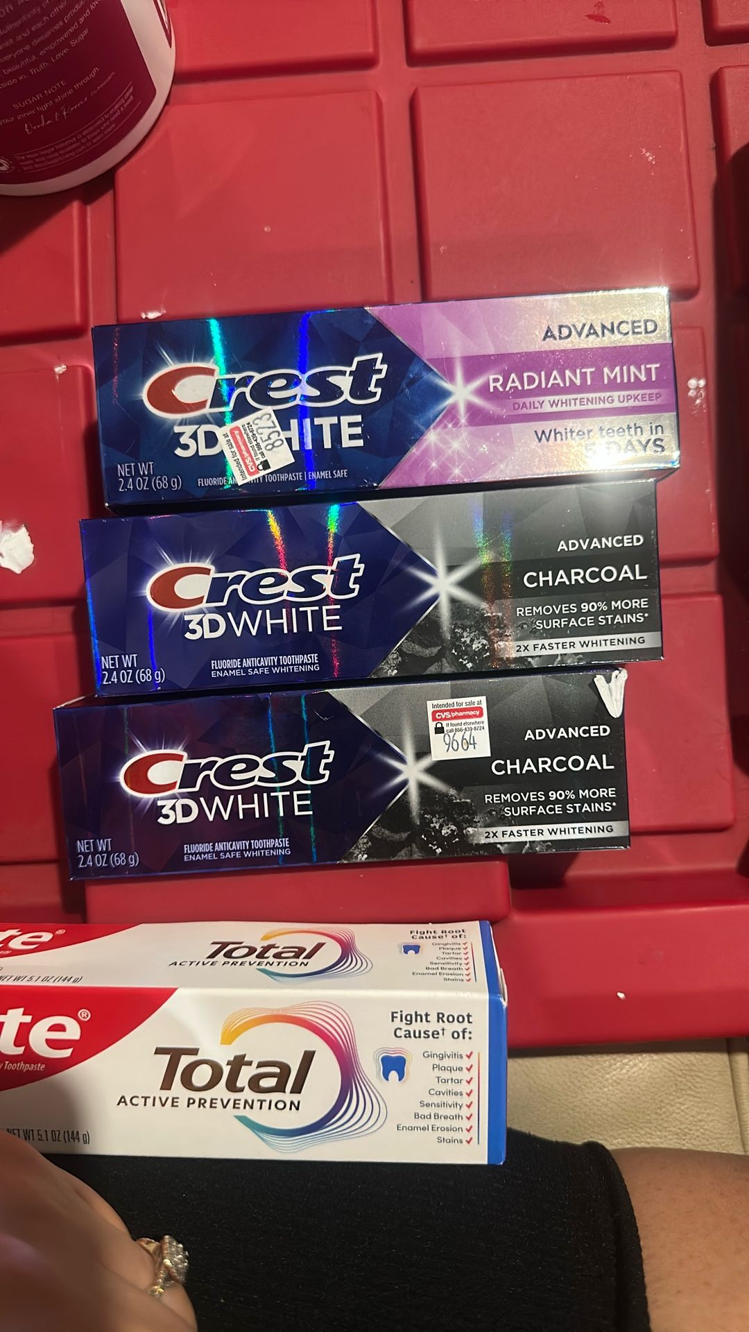 Crest 3D White Toothpaste