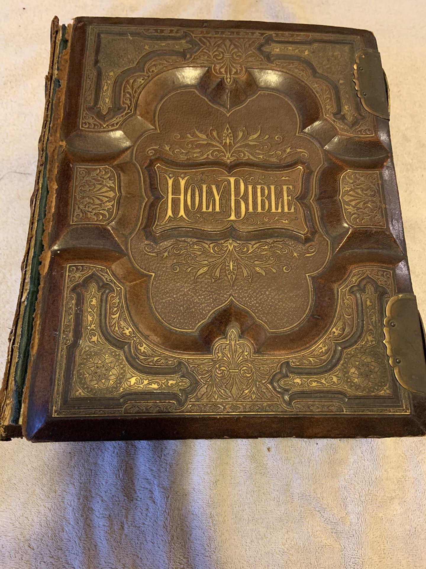 Antique 1873 John E. Potter & Co. Bible