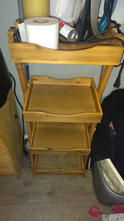 Wooden Connected Shelves