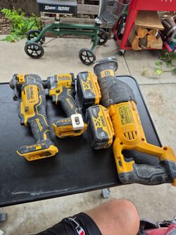 DeWalt 20V Cordless Tool Set with Batteries