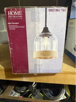 Home Decorators Collection Mini Pendant – New in Box