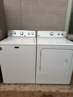 Washer and dryer Maytag electric