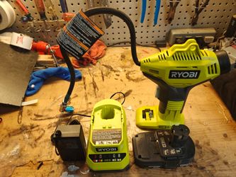 Ryobi 18 Volt One Inflator