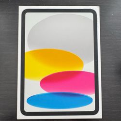 APPLE IPAD 10th GEN WIFI - BRAND NEW UNOPENED COMPLETE WITH USB-C CHARGER CABLE & POWER ADAPTER