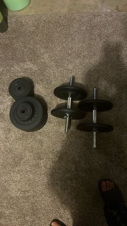 Weights And Bench And Floor mats
