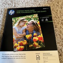 Inkjet Photo Paper, 8 1/2x 11, 50 Pages Per Package
