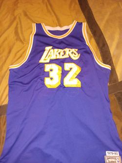 Majic Johnson Lakers Jersey