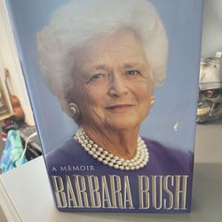 Barbara Bush Signed Book