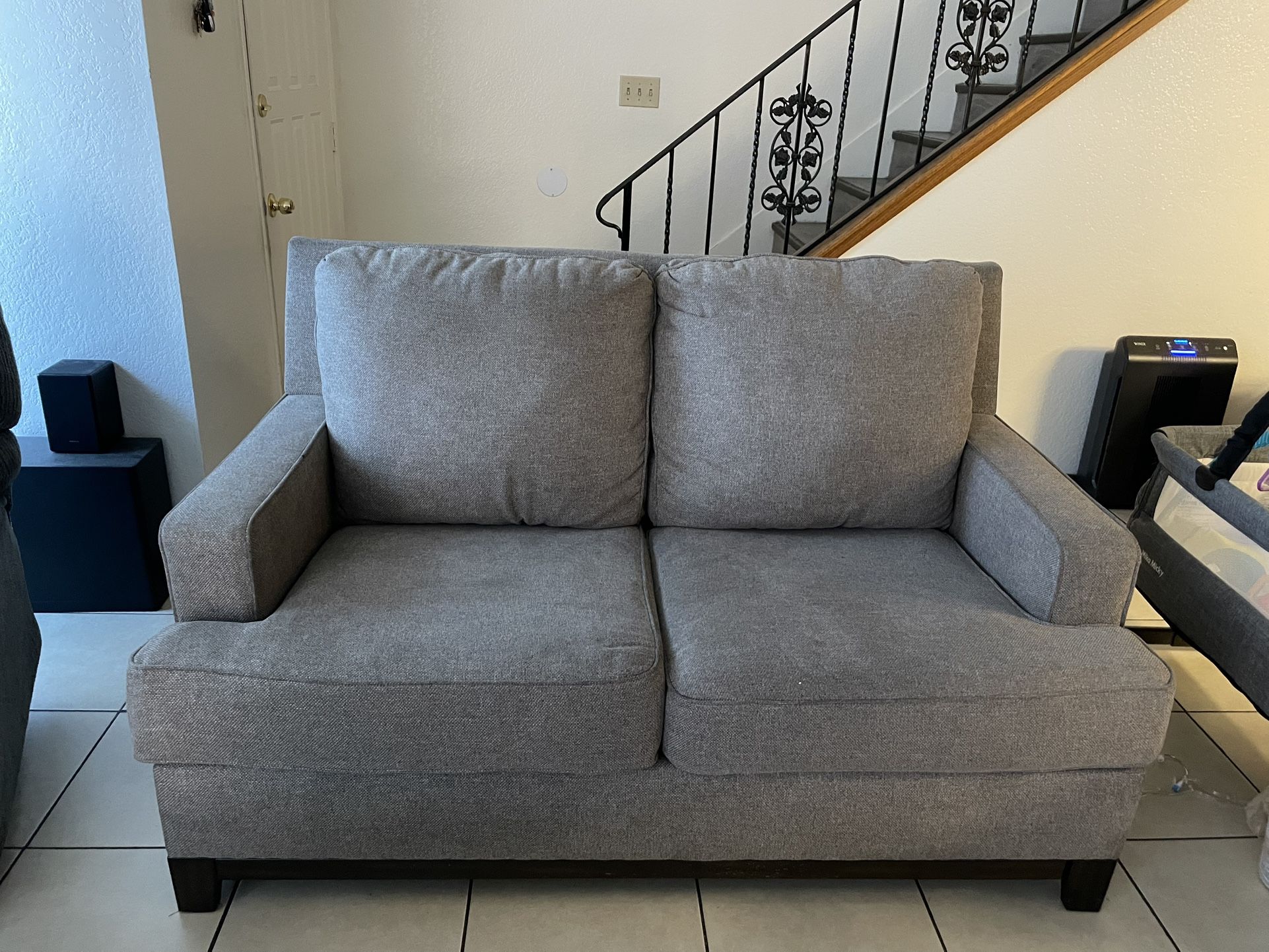 Gray Ashley’s Couch $75 OBO