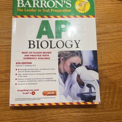 Barron’s AP Biology 6th Edition