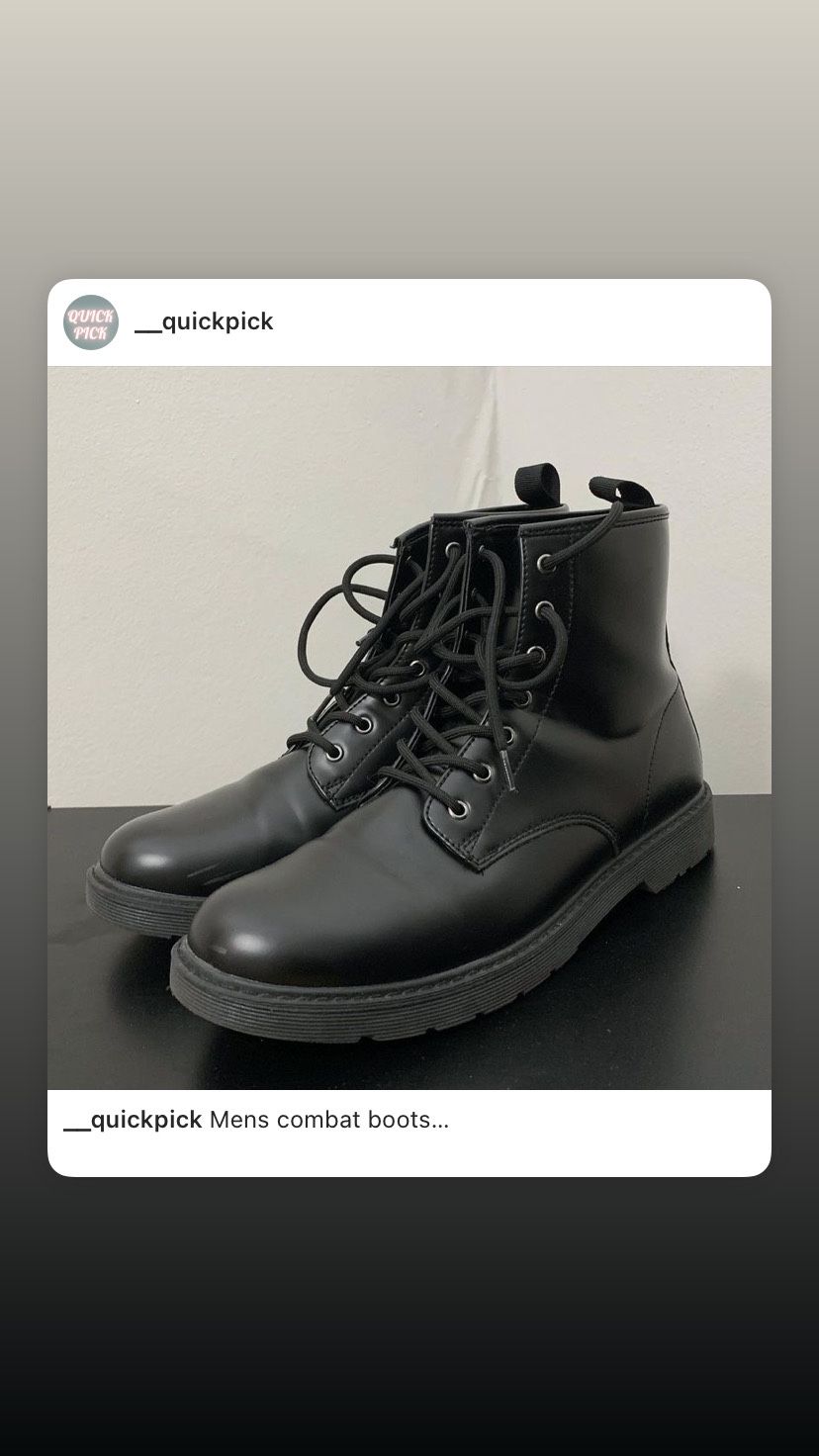 Combat Boots 