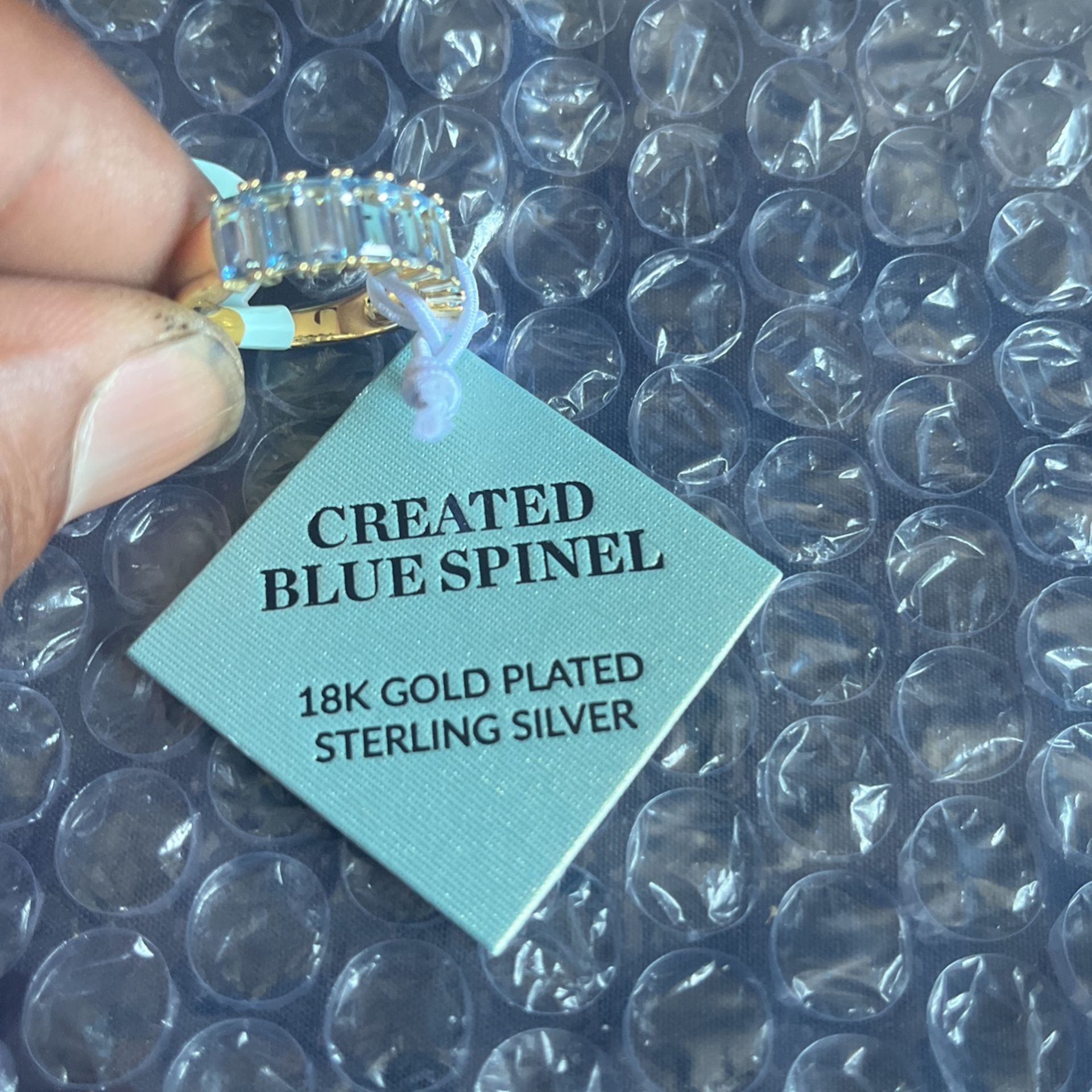 Gold Plated Ring Sterling Silver Ring