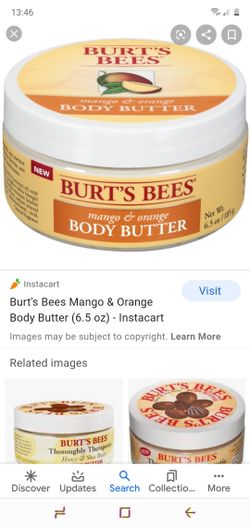 Brand New Burts Bees Body Butter