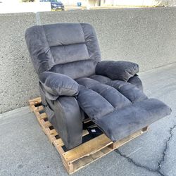 Manual Recliner Chair Sofa With Heat And Massage 