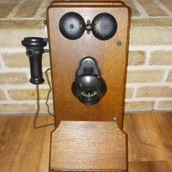 Antique Crank Phone / Kellogg Brand