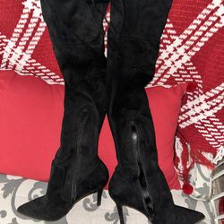 ALDO over the knee boots suede Size 6
