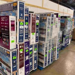 NEED GONE: Smart TVs - w/ Warranty Starting at 89 Walk-ins Welcomed