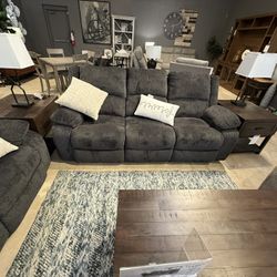Draycoll Reclining Sofa And Loveseat By Ashley Furniture