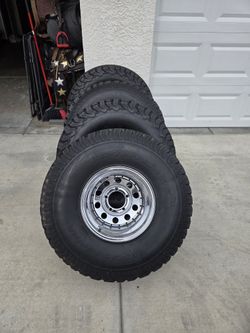 35" All terrain wheels