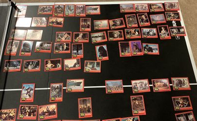 Topps King Kong trading cards