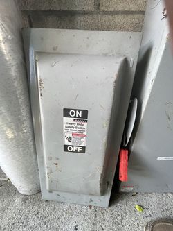 100A disconnect switch