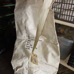 White Duffle Bag