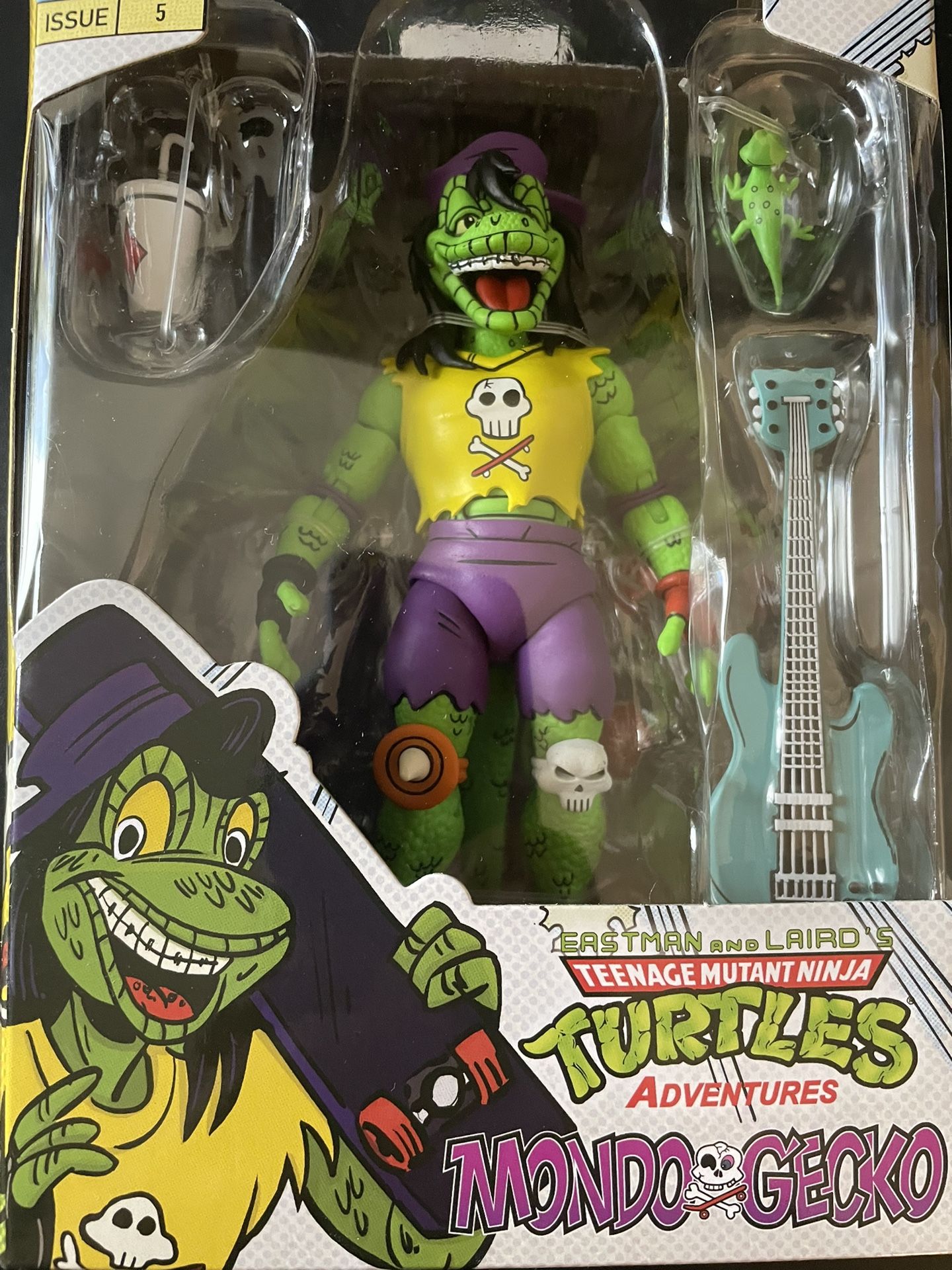 NECA Mondo Gecko TMNT Adventure Series