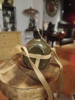 Vietnam Era NVA  Canteen And Strap