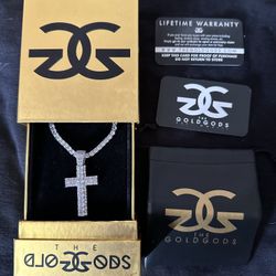 Gold Gods Tennis Chain 