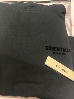 Black Essentials Hoodie