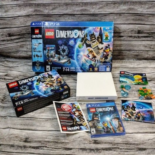 LEGO Dimensions Starter Pack 71171 For PS4 PlayStation 4 Complete