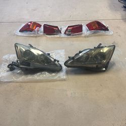 2010 Lexus IS250 OEM Headlights and Taillights 