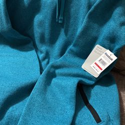 Pretty! New W/tags Reebok Hooded Pull Over  Thumbnail