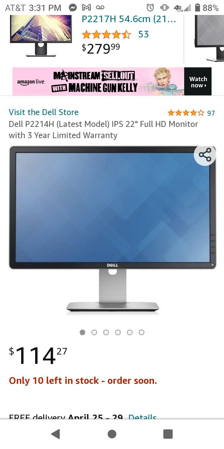 Dell Monitor 22"