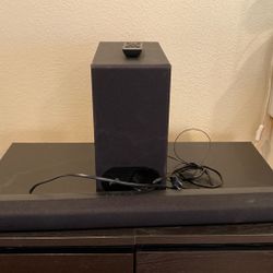 Sound Bar And Subwoofer 