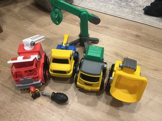 Toy Puzzle Trucks