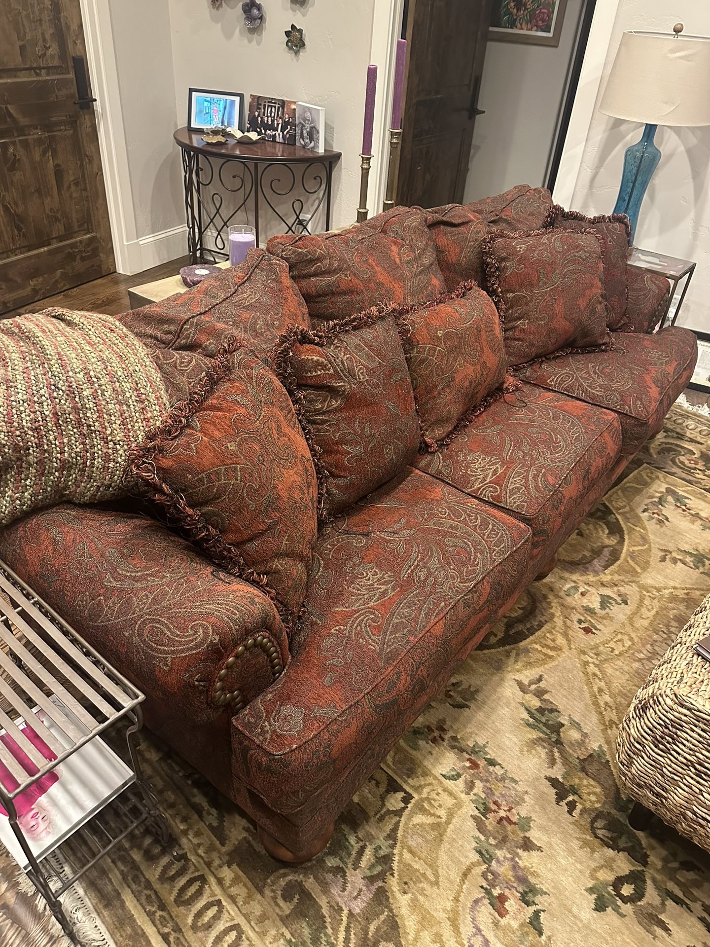 Couch And Pillows