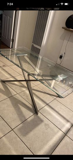 Glass table