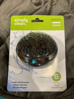 6 speed showerhead