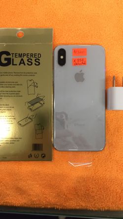 iPhone X Silver 256GB Unlocked