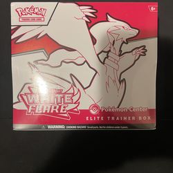 Pokemon Cards White Flare Pokemon Center Elite Trainer Box (Exclusive)